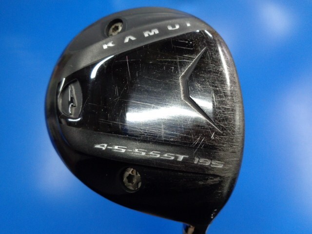 GK豊田▼ 381 カムイ★タイフーンプロTP-XF★KUROKAGE XM60★S★19.5度★5W★フェアウェイ★_画像1
