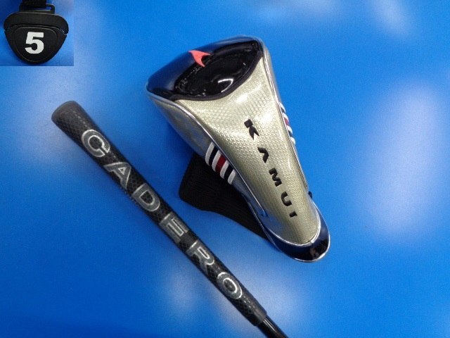 GK豊田▼ 381 カムイ★タイフーンプロTP-XF★KUROKAGE XM60★S★19.5度★5W★フェアウェイ★_画像5