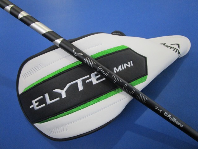 GK три .*[ б/у Driver ] 775 Callaway ELYTE MINI*24 VENTUS BK 7*X*11.5 раз * Elite Mini * Mini гонг * прекрасный товар * Ben tas черный 