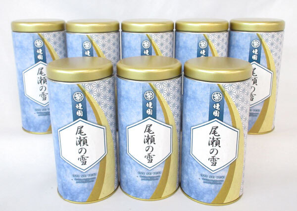 送料300円(税込)■ti002■◎堤園 国産緑茶 尾瀬の雪 120g 8点【シンオク】_画像1