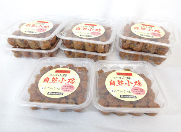 送料300円(稅込)■bv629■◎福亀堂 紀州 自然干 小梅 200g 8點【シンオク】