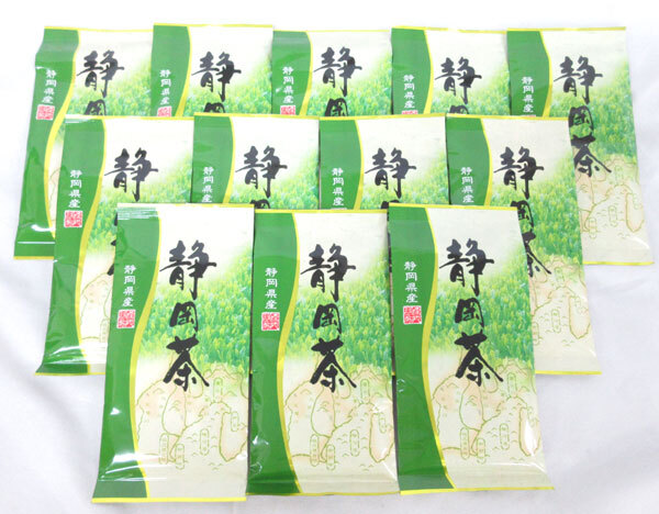 送料300円(税込)■ti009■◎静岡茶 緑茶 80g 12点【シンオク】_画像1
