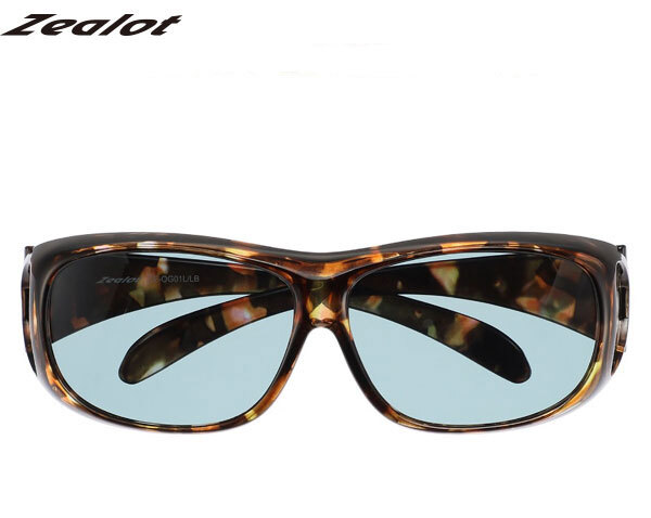 送料300円(稅込)■hl307■ジーロット UV&ブルーライトカット 明るい偏光オーバーグラス 6160円相當(dāng)【シンオク】