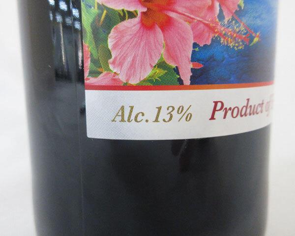 送料300円(稅込)■dy330■赤ワイン ニューカレドニア 750ml 6本【シンオク】