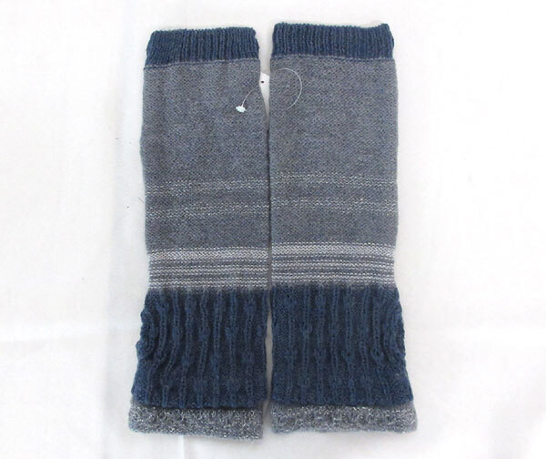 送料185円■yb487■▼レディース ベルモード ラメアクセントあったかロングウォーマー M 2点(柊)【シンオク】【クリックポスト発送】の画像2