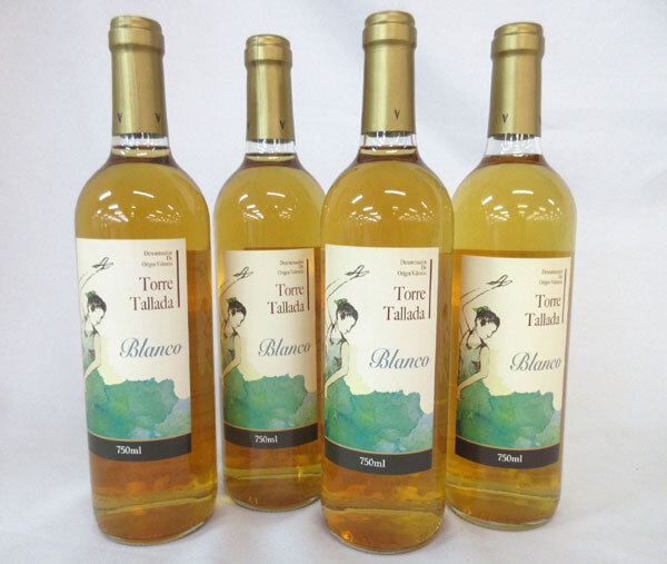 送料300円(税込)■dy299■白ワイン TORRE Tallada Blanco 750ml 4本【シンオク】の画像1