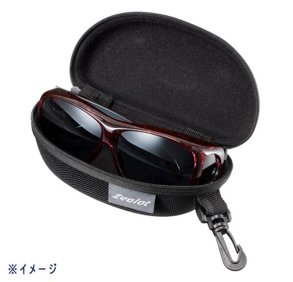 送料300円(稅込)■hl307■ジーロット UV&ブルーライトカット 明るい偏光オーバーグラス 6160円相當(dāng)【シンオク】