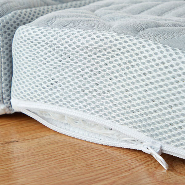 送料300円(税込)■lc014■ブレスエアー レガリス 通気性抜群 マルチマットレス 42500円相当【シンオク】_画像4