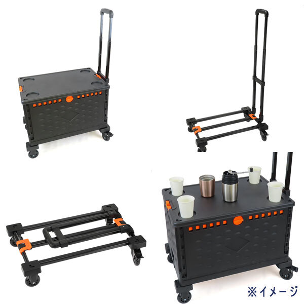 送料300円(税込)■xp235■折りたたみ式 ウォータータンクカートセット 25080円相当【シンオク】の画像2