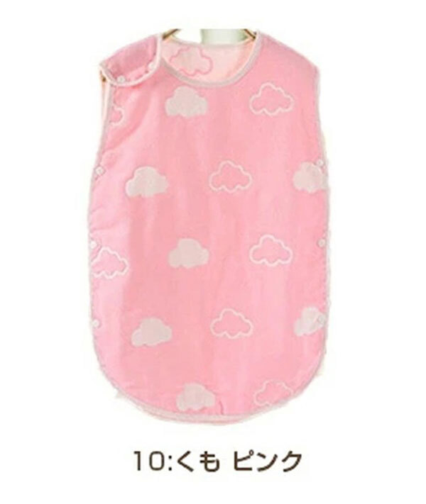  стоимость доставки 300 иен ( включая налог )#be307#(250819) Kids . охлаждение предотвращение 6 -слойный марля слипер ./ розовый L(718436) 3 пункт [sin ok ]