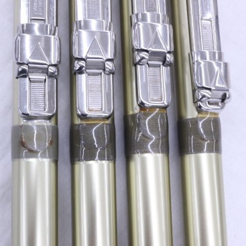 ★カーボン投げ竿 テクノギア ハイパーキャスト 27-420 ４本セット【ジャンク】★_画像3