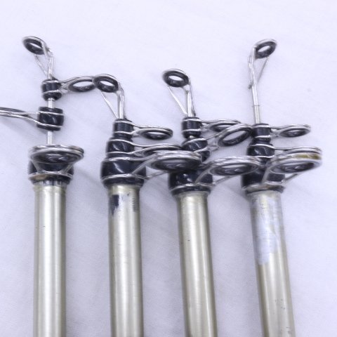 ★カーボン投げ竿 テクノギア ハイパーキャスト 27-420 ４本セット【ジャンク】★_画像6