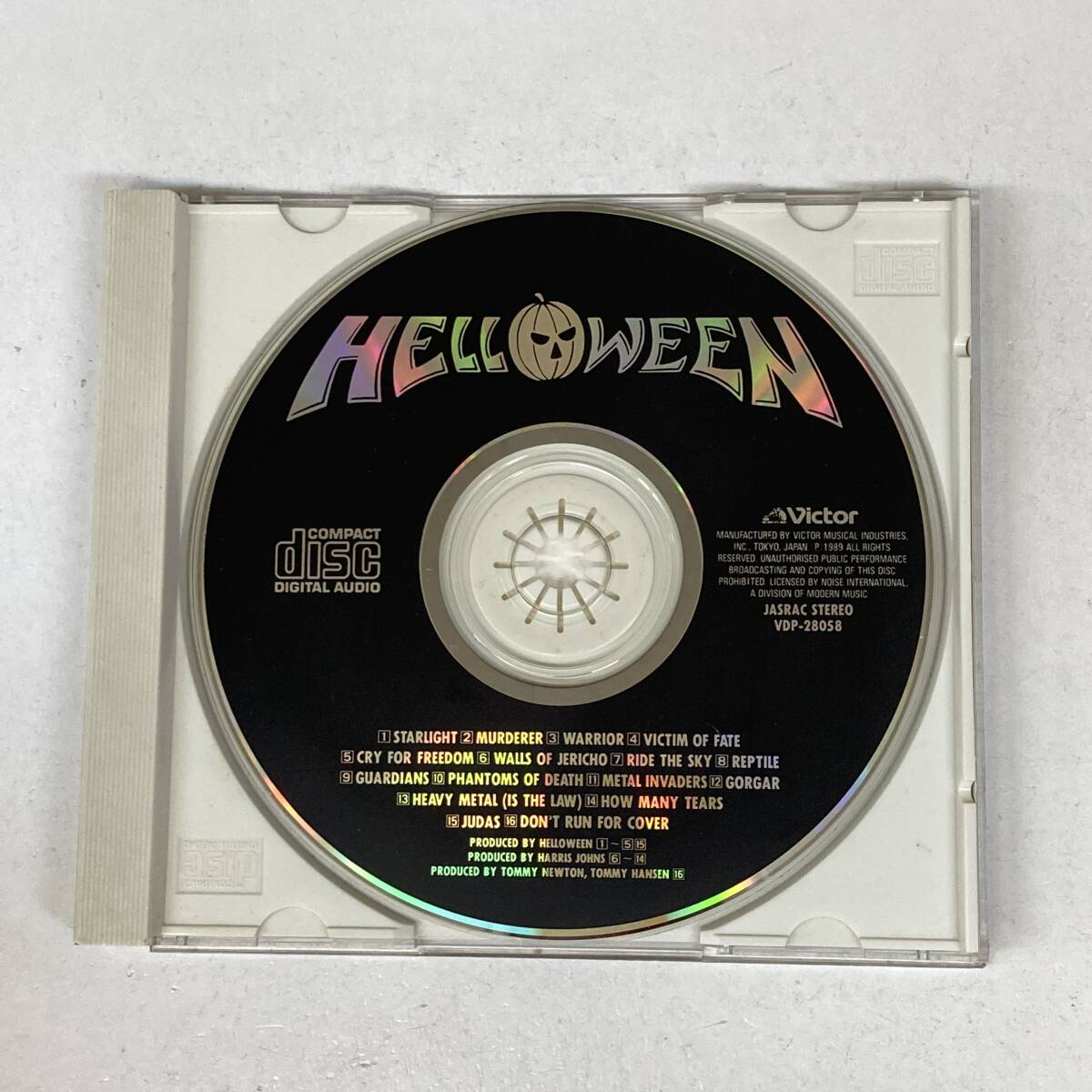 HR2845 CD *Helloween* Walls Of Jericho 帯付*ケース破損の画像4