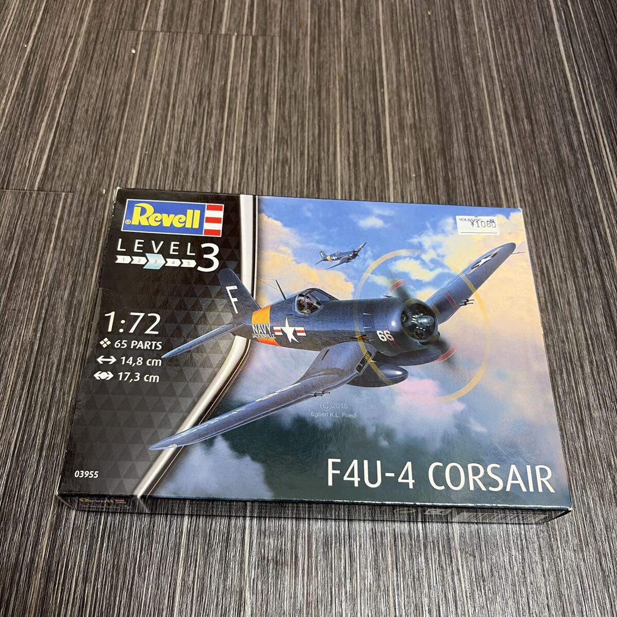 未開封●ドイツレベル Revell 1/72 F4U-4 コルセア プラモデル 03955 CORSAIR/軍用機/アメリカ/夜間戦闘機/航空機/フィギュア/模型★4096-4_画像1