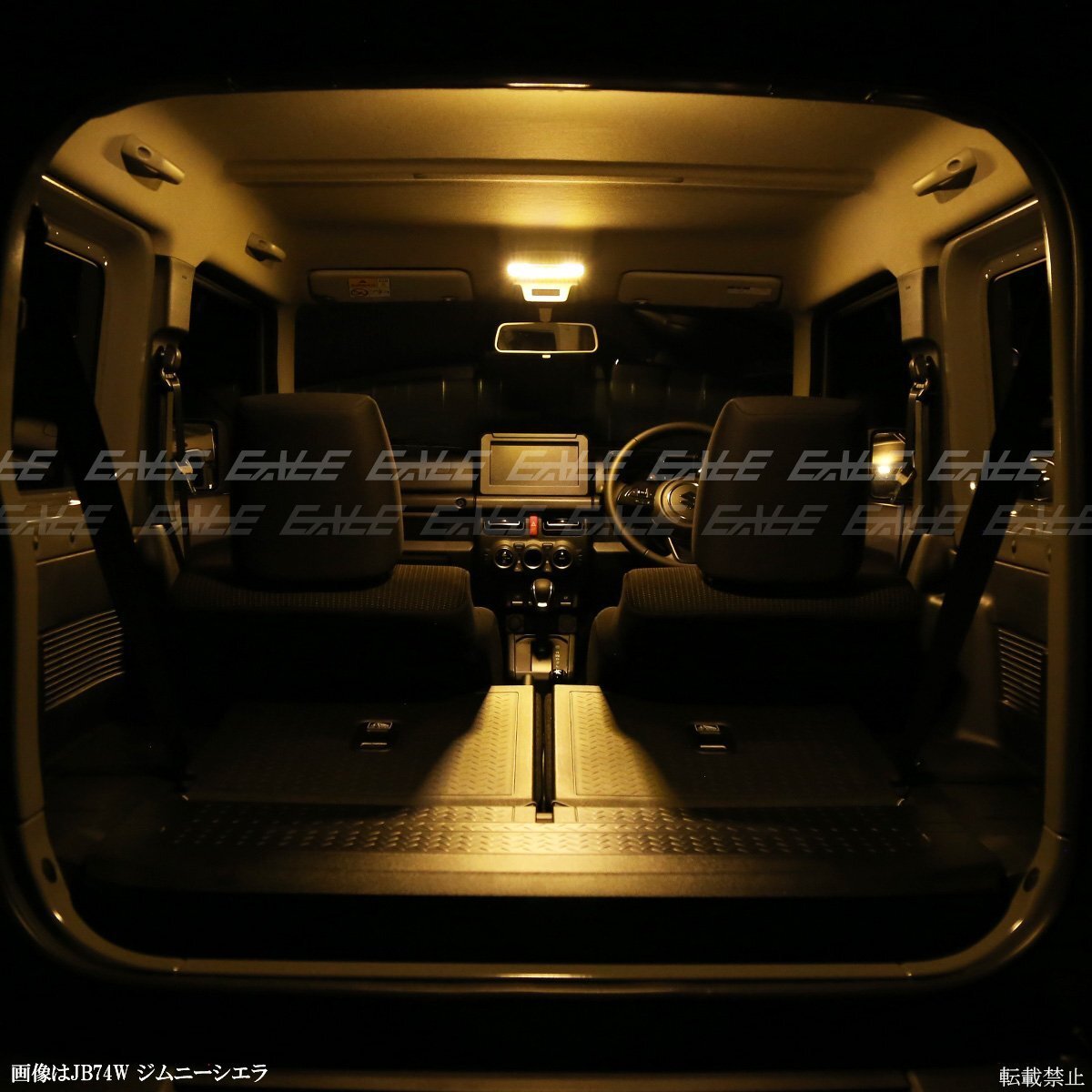 JC74W Jimny Nomado LED свет в салоне 3000K лампа цвет теплый белый JIMNY NOMADE R-596