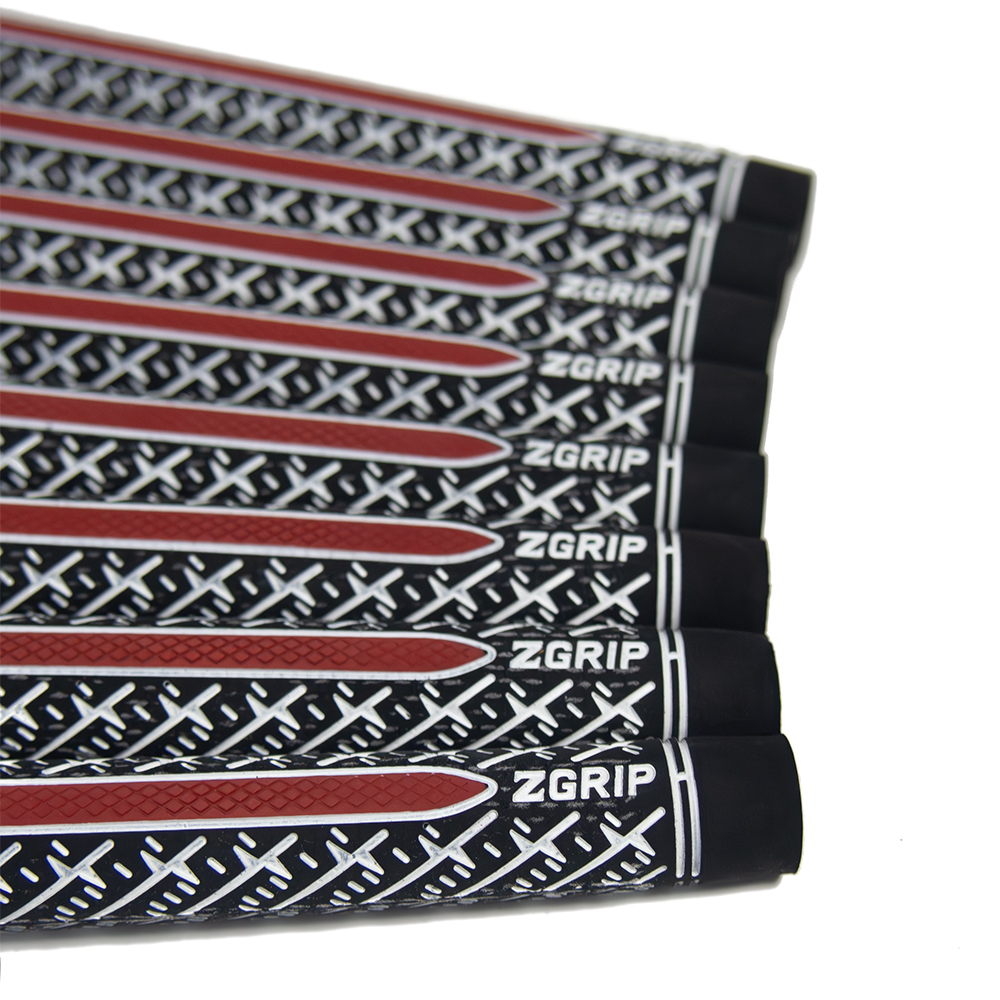ゴルフプライド Z-GRIP Z-CORD アライン Golf Pride ALIGN ミッドサイズ ゴルフグリップ ブラック レッド 6本_画像4