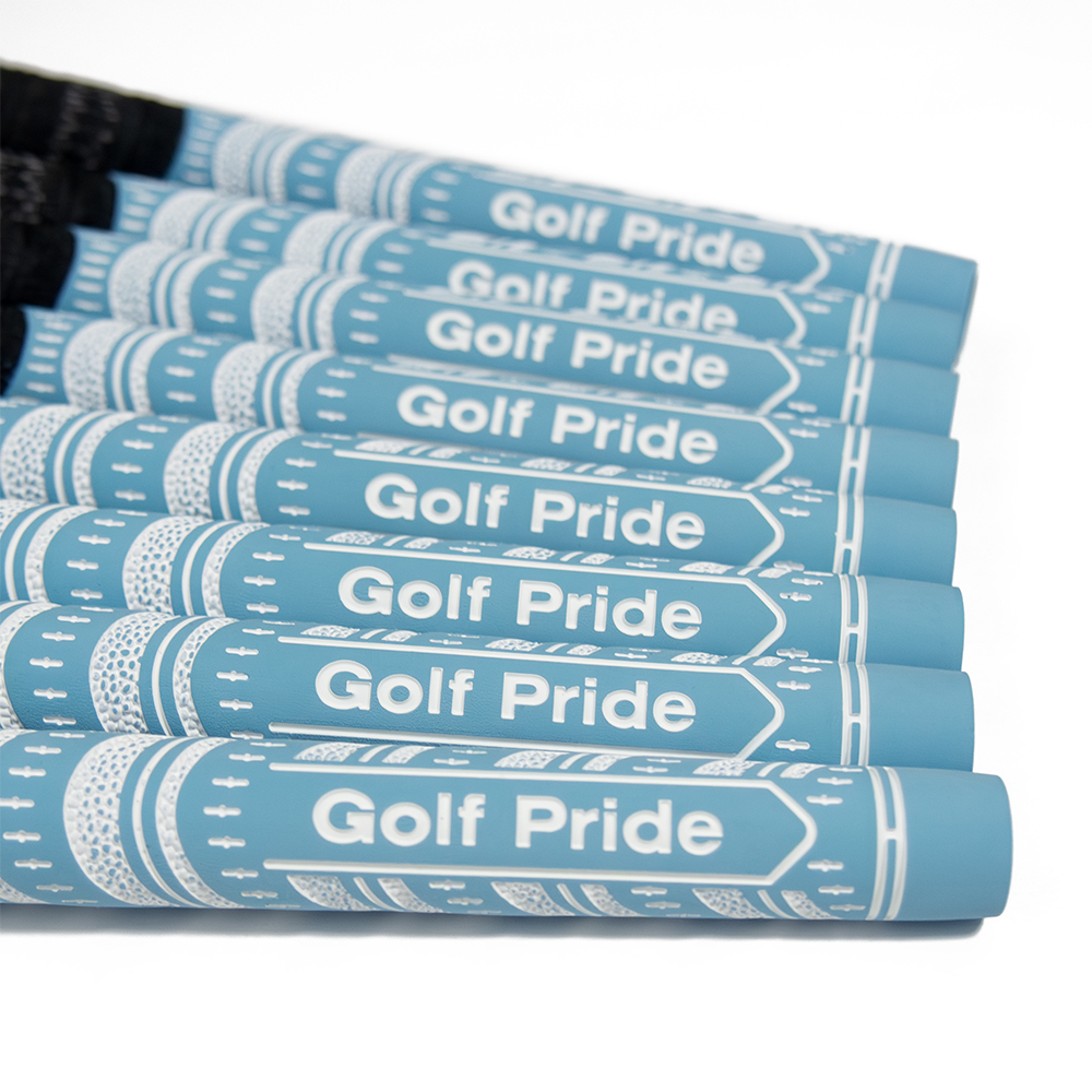 ゴルフプライド MCC TEAMS Golf Pride スタンダード ゴルフグリップ ライトブルー 6本 _画像2