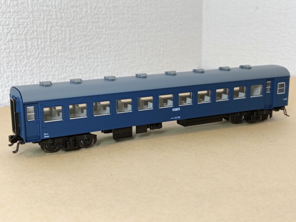 KATO ナハ10 50 /10-1881 夜行鈍行「はやたま」8両セットばらし_画像1