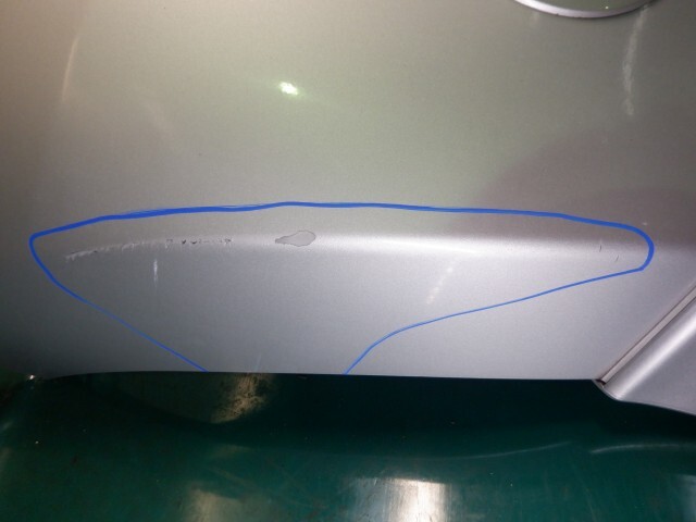 パレット CBA-MK21S FバンパーASSY Z2S_画像4