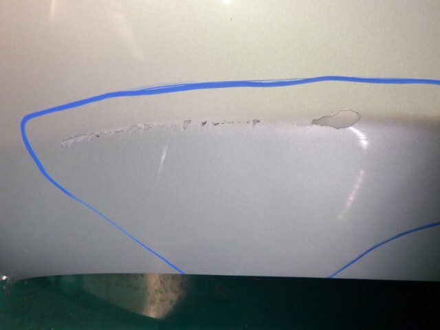 パレット CBA-MK21S FバンパーASSY Z2S_画像5