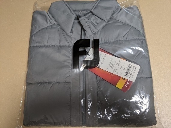 60%off フットジョイ FJ-F19-O07 XL ハイブリッド サーモライト 中綿ジャケット グレー_画像2