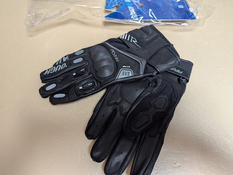 ラフアンドロード アドベンチャーグローブ Lサイズ RR8027 ブラック/ホワイト_画像1