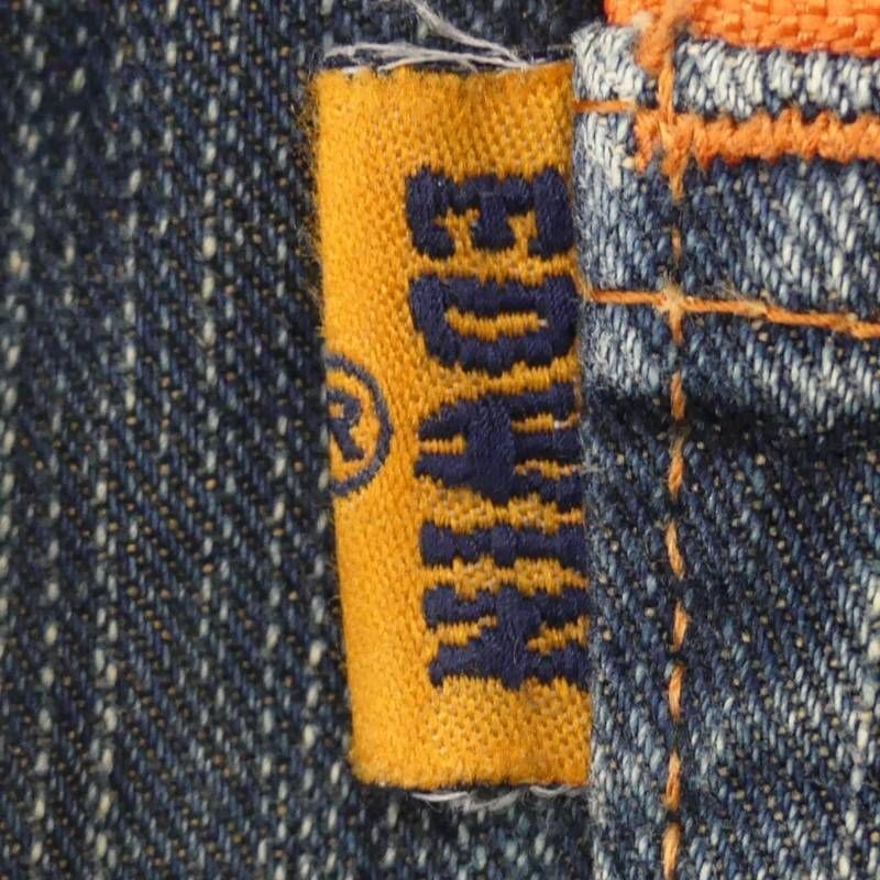 即決★EDWIN★ W36 デニム パンツ エドウィン 403XVS 日本製 ヴィンテージ加工 メンズ ボトムス ジーンズ XV 鬼ひげ_画像6