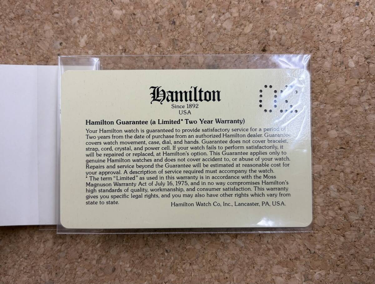 ★中古美品！ハミルトン カーキメカニカル（手巻き）_画像10
