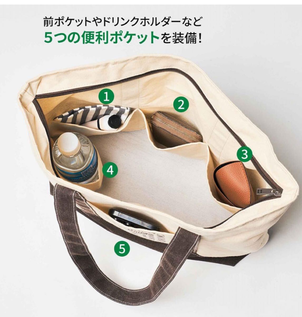 MonoMax モノマックス 2025年 11月号 【付録】 紀ノ国屋 トートバッグ_画像2
