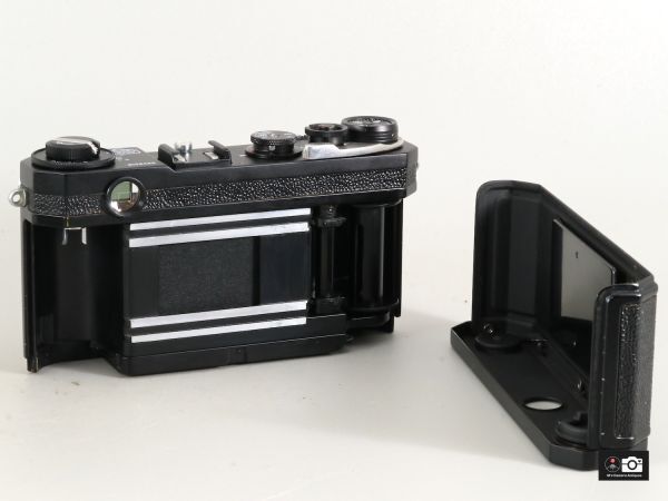 Nikon S2 ブラック前期レンジファインダーカメラ整備済,後塗り2