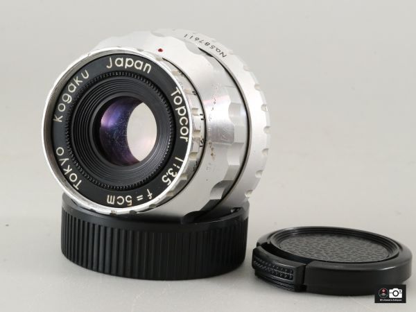 希少Topcor50mm F/3.5 東京光學(xué) ライカＬ３９レンズ整備済