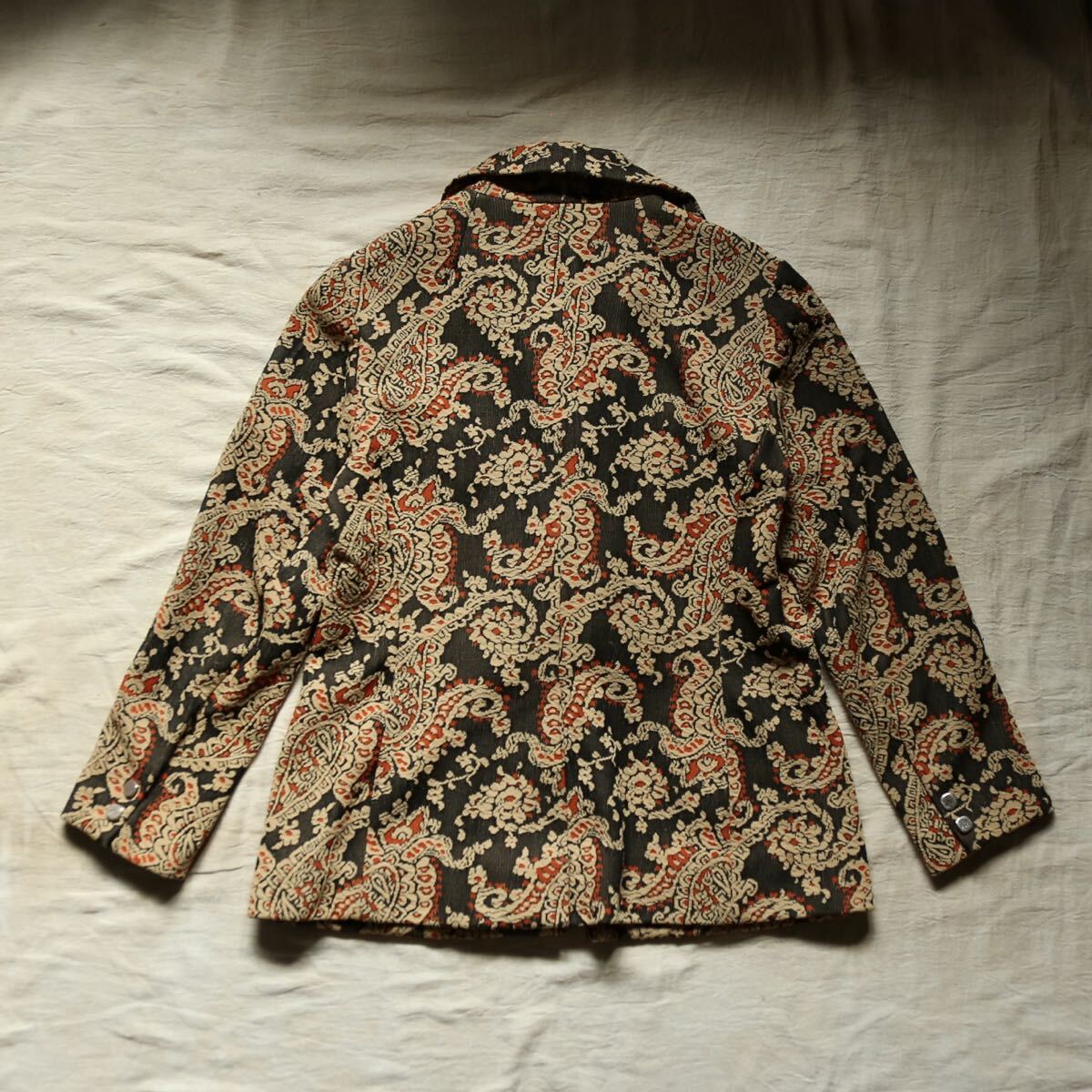 Mark VII Ltd. jacket ジャガード織 ゴブラン ジャケット アラベスク 総柄 ヴィンテージ vintage 古着 ビンテージ ペイズリー 14サイズ_画像7