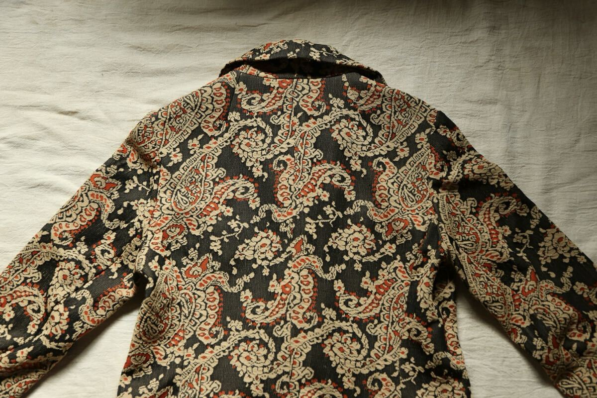 Mark VII Ltd. jacket ジャガード織 ゴブラン ジャケット アラベスク 総柄 ヴィンテージ vintage 古着 ビンテージ ペイズリー 14サイズ_画像8