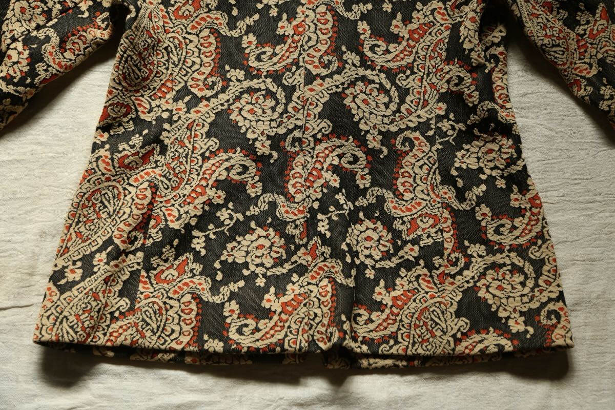 Mark VII Ltd. jacket ジャガード織 ゴブラン ジャケット アラベスク 総柄 ヴィンテージ vintage 古着 ビンテージ ペイズリー 14サイズ_画像9