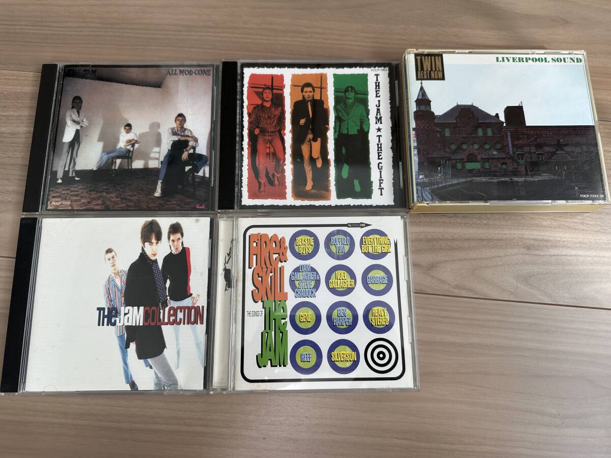 中古　ザ ジャム CD4枚＋Livepool Sound (２枚組CD)_画像1