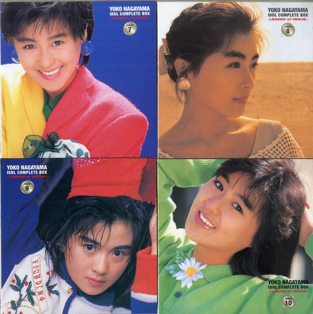 T00008032/○CD10枚組ボックス/長山洋子「YOKO NAGAYAMA 25th ANNIVERSARY IDOL COMPLETE BOX～LEGEND of VENUS～」_画像4