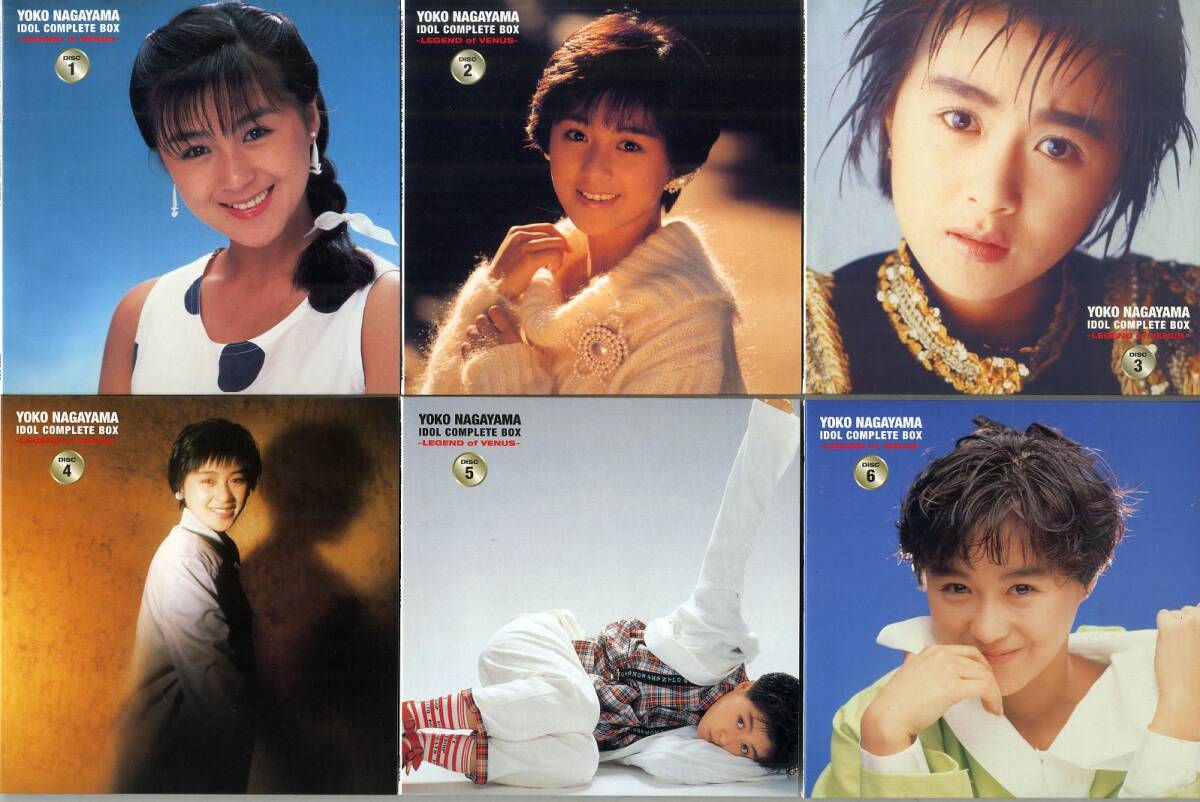T00008032/○CD10枚組ボックス/長山洋子「YOKO NAGAYAMA 25th ANNIVERSARY IDOL COMPLETE BOX～LEGEND of VENUS～」_画像3