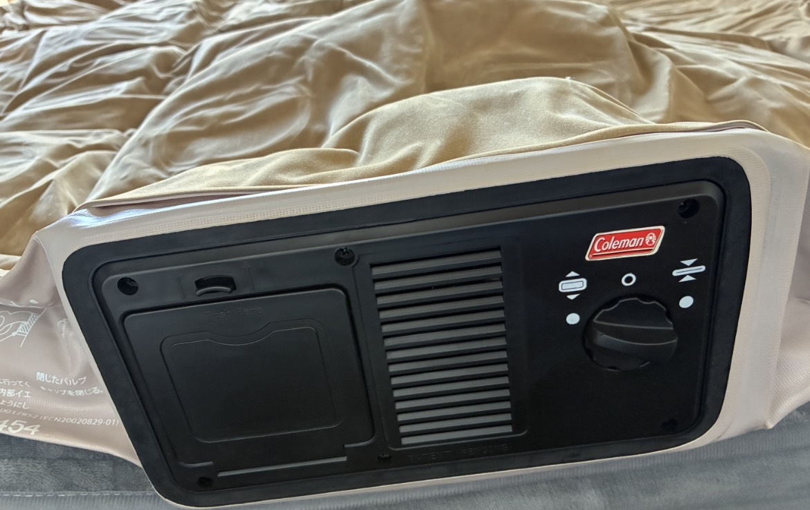 電動ポンプ コールマン Coleman エアーベッドマット クイーンシングルハイ キャンプ用品_画像4