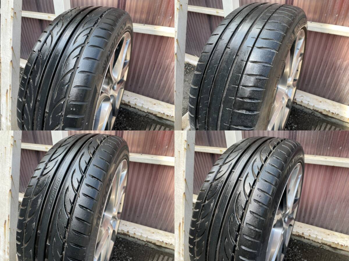 MAZDA マツダ GJEFP GJ2FP アテンザ 純正 225/45ZR19 5H PCD114.3 ハイグロス ハンコック ミシュラン 2019&20年製 中古品_画像10