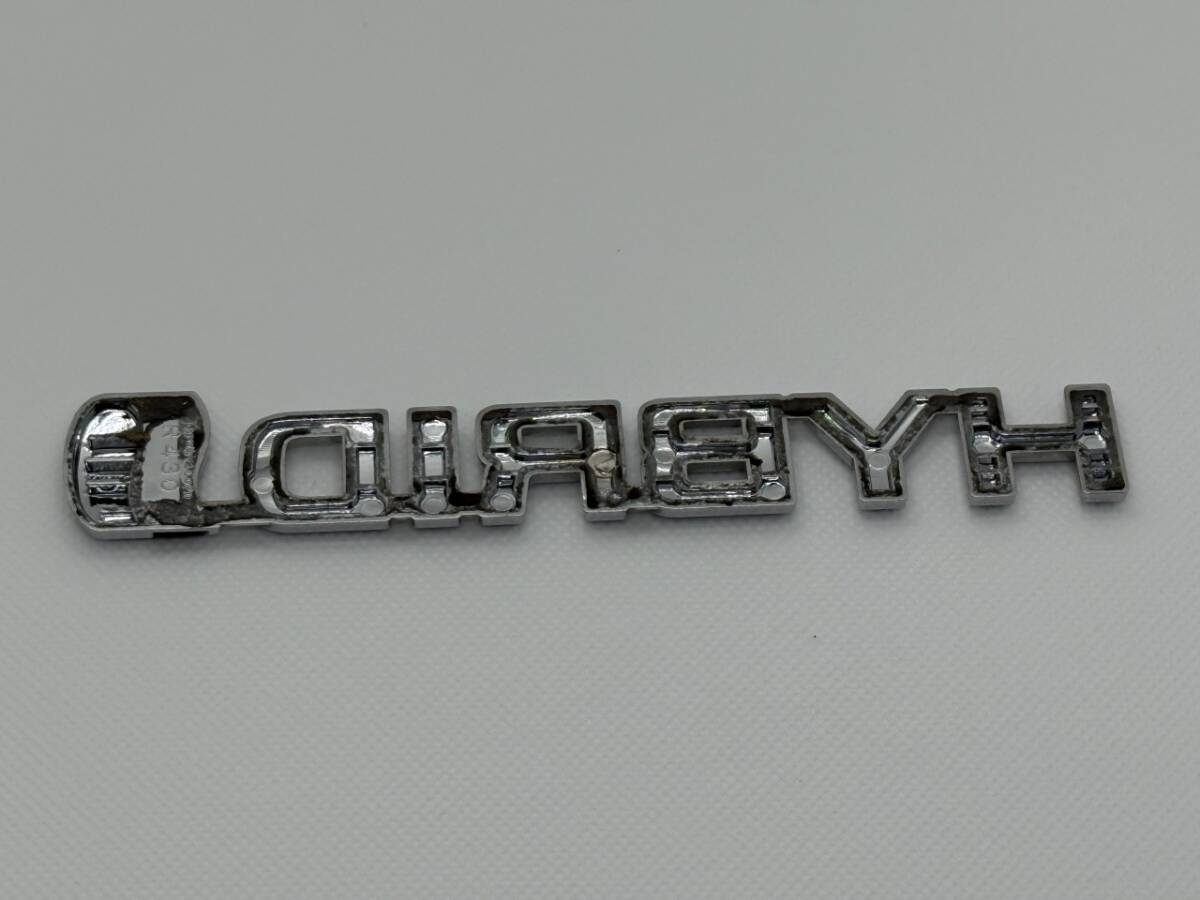 TOYOTA トヨタ 純正 HYBRID ハイブリッド ロゴ エンブレム 012_画像2
