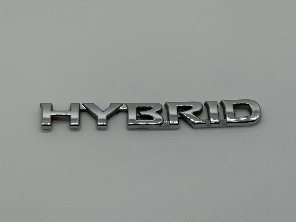 NISSAN ニッサン HY51 フーガ 純正 HYBRID ハイブリッド ロゴ エンブレム 013_画像1