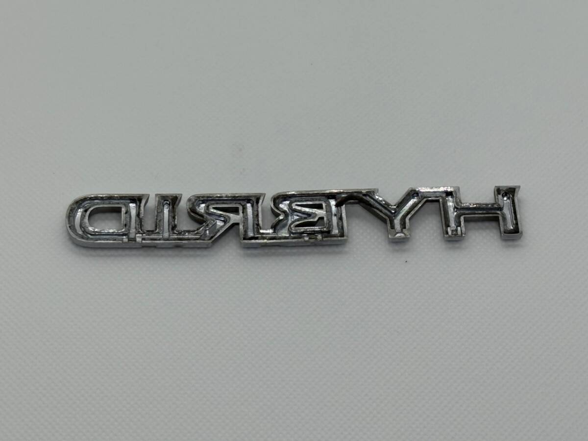 NISSAN ニッサン HY51 フーガ 純正 HYBRID ハイブリッド ロゴ エンブレム 013_画像2