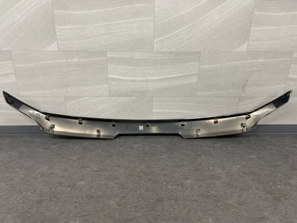 TOYOTA トヨタ AGH30 GGH30 ヴェルファイア 前期 純正 ボンネットフードモール スモークメッキ 75770-58080 中古品_画像4