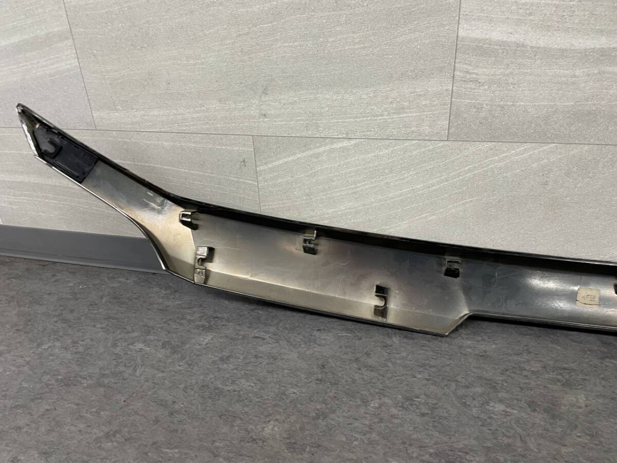 TOYOTA トヨタ AGH30 GGH30 ヴェルファイア 前期 純正 ボンネットフードモール スモークメッキ 75770-58080 中古品_画像5