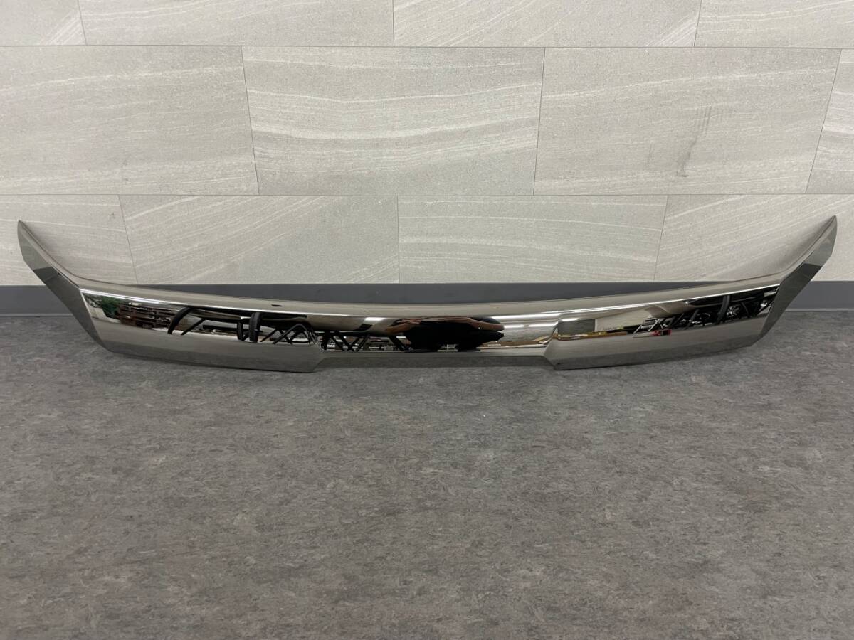TOYOTA トヨタ AGH30 GGH30 ヴェルファイア 前期 純正 ボンネットフードモール スモークメッキ 75770-58080 中古品_画像1