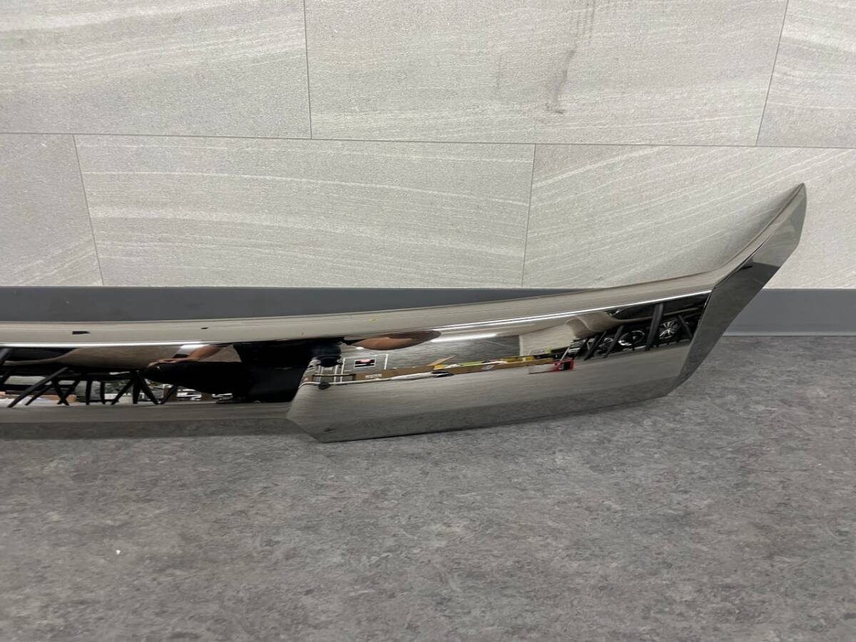 TOYOTA トヨタ AGH30 GGH30 ヴェルファイア 前期 純正 ボンネットフードモール スモークメッキ 75770-58080 中古品_画像3