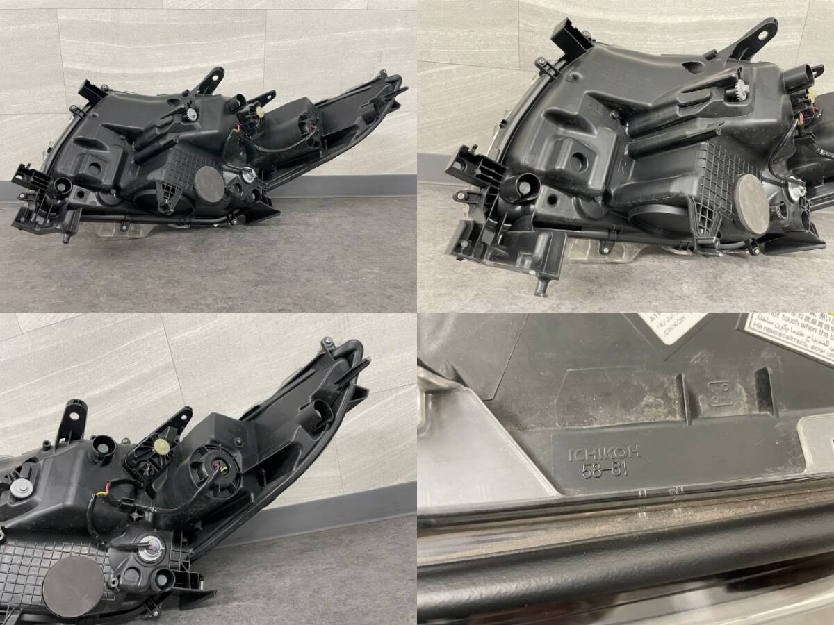 TOYOTA トヨタ AGH30 GGH30 アルファード 前期 純正 LED ヘッドライト 左右 一台分 中古品_画像8