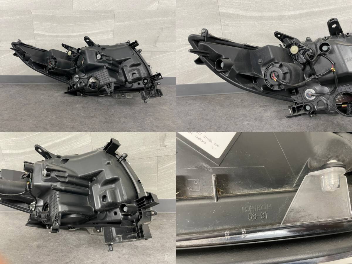 TOYOTA トヨタ AGH30 GGH30 アルファード 前期 純正 LED ヘッドライト 左右 一台分 中古品_画像9