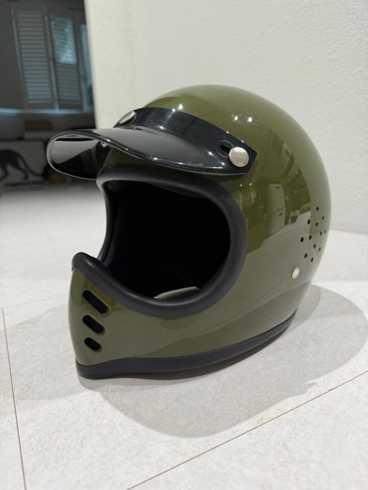 CHALLENGER X OCEAN BEETLE MTX HELMET OLIVE KHAKI XL_画像1