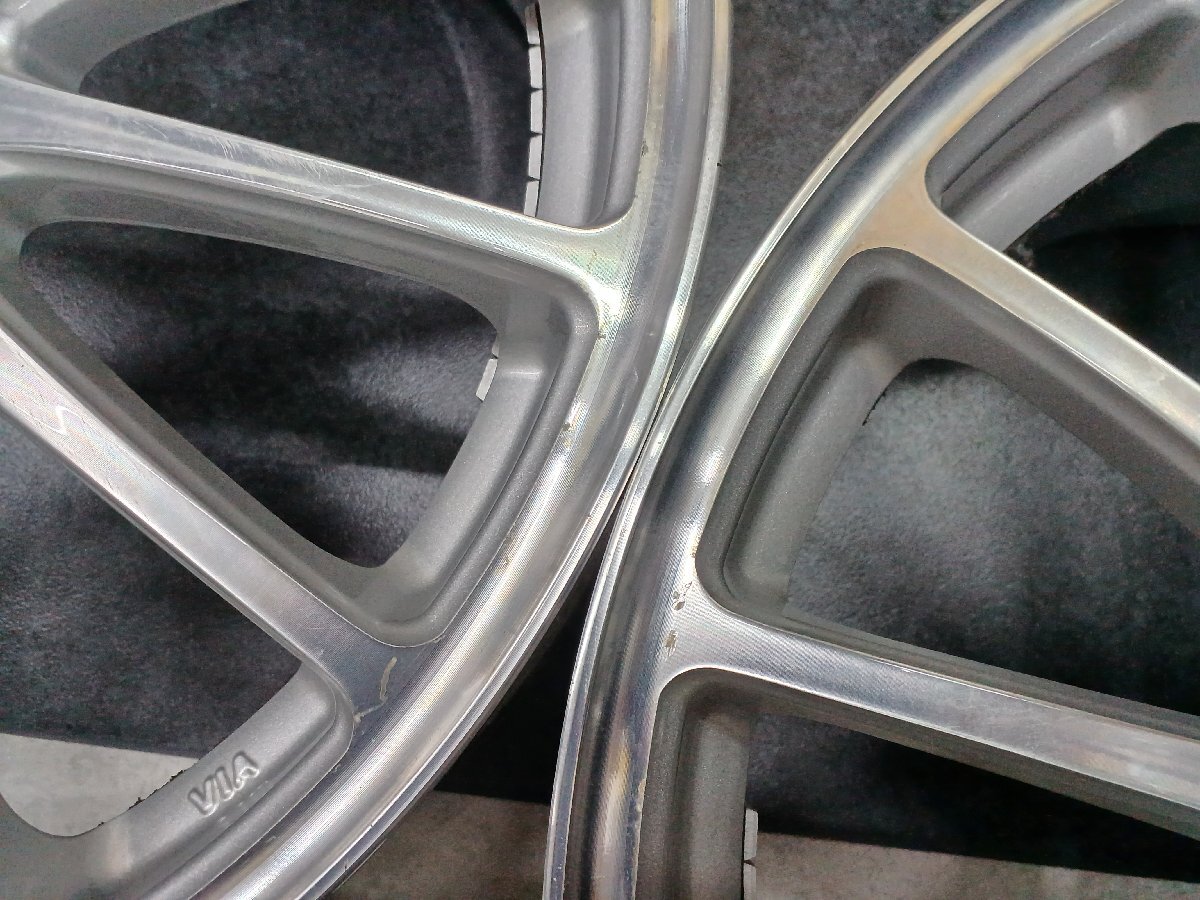 ☆ブリヂストン製アルミホイール XV インプレッサスポーツ等 ECO FORME 17インチ 7J+53 PCD100/5H 検)レガシィツーリングワゴン_画像6